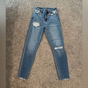 american eagle mom jeans